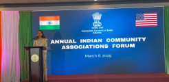 Svaha Devi Dasi Honored with the Prabasi Bharata Saman Award at Atlanta Forum