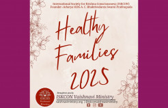 ISKCON Vaishnavi Ministry Announces Healthy Families Campaign