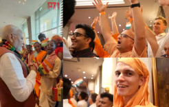 PM Modi Greeted by ISKCON Devotees in Croatia and Ghana