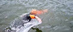 Sivarama Swami’s 10km Thames Swim to Fund Turkish Book Distribution