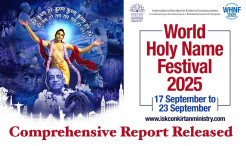 Kirtan Ministry Shares Report on World Holy Name Festival 2025