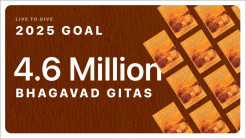 Live to Give Campaign Aims to Distribute 4.6 Million Bhagavad-gitas