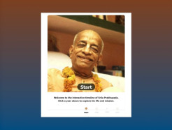 ISKCON Mayapur Launches Interactive Timeline of Srila Prabhupada