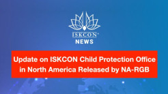 Update on ISKCON Child Protection Oﬃce in North America Released by NA RGB