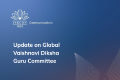 Update on Global Vaishnavi Diksha Guru Committee