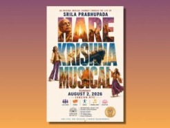 ISKCON NYC Youth to Stage Musical on Srila Prabhupada