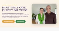 Online Bhakti Self-Care Course Offered for Teens