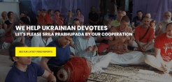 ADOPT A YATRA – NEW Ukraine Patronage Campaign