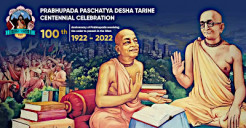 The 100th Anniversary of Srila Prabhupada Receiving the Order to Preach, 1922-2022