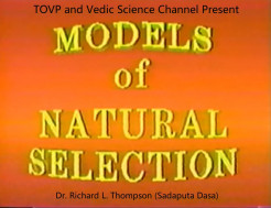 MODELS OF NATURAL SELECTION