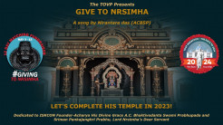 TOVP Presents “Give To Nrsimha”: A Song for Lord Nrsimhadeva