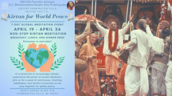 ISKCON Farmington Hills to Host Week-Long Kirtan Festival for World Peace
