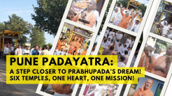 Pune Padayatra’s Offering to the World Holy Name Festival
