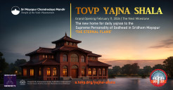 TOVP Yajna Shala Grand Opening – February 11, 2026