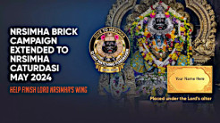 TOVP Nrsimha Brick Campaign Extended to Nrsimha Caturdasi 2024