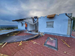 Violent Storm Takes Roof Off Croatian Temple