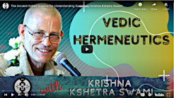The Ancient Indian Science for Understanding Scripture | Krishna Kshetra Swami