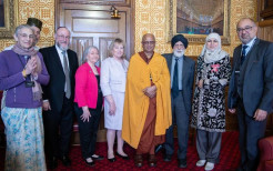 Visakha Dasi of Bhaktivedanta Manor Among Faith Leaders Honored at the House of Lords
