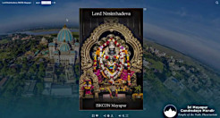 TOVP Releases the Lord Nrsimhadeva ISKCON Mayapur Flipbook for Nrsimha Caturdasi, 2022