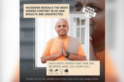 Breaking News: Facebook Reveals Gaur Gopal Das as Most Viewed Content in the US!