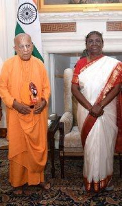 Meeting with the President of India