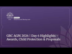 GBC AGM 2026 | Day 6 Highlights – Awards, Child Protection & Proposals