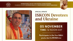 Ukraine Update with Niranjana Swami – LIVE 2022-11-05