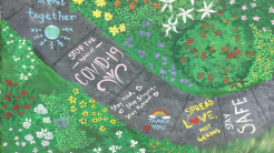 Devotee Children Spread Kindness Through Their Art During Pandemic