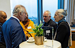 King Charles III Welcomes Interfaith Leaders, Including Bhaktivedanta Manor President