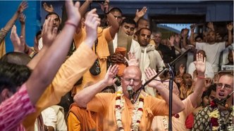 Devotees from 60+ Countries Chant Together in the Birthplace of Sankirtana
