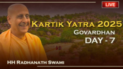 ISKCON Chowpatty Kartik Yatra 2025 | Day 7 | Govardhan, Vrindavan | HH Radhanath Swami