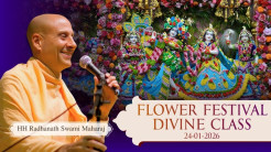 Flower Festival Class By HH Radhanath Swami | ISKCON Chowpatty | 24-01-2026