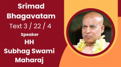 Srimad Bhagavatam Text – 3.22.4 Speaker – HH Subhag Swami