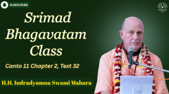 Srimad Bhagavatam Class 11.2.32 | By H.H. Indradyumna Swami | 15th Jan 2026 – Iskcon Juhu