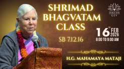 SHRIMAD BHAGAVATAM CLASS LIVE | H.G. MAHAMAYA MATAJI | 15 FEB 2026 | ISKCON GEV