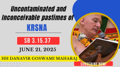 SB 3.15.37 II HH Danavir Goswami