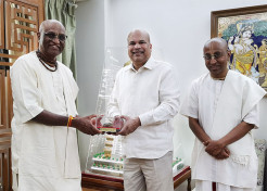 Sri Lankan High Commissioner Visits Akshaya Patra Leaders and Tours Bangalore Kitchen