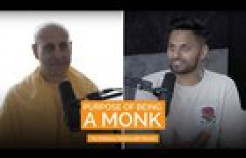 VIDEO: Purpose Of Being A Monk | Jay Shetty's Discussion Radhanath Swami