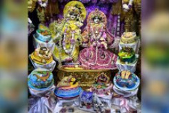 Bhaktivedanta Manor’s Elaborate Cakes are the Sweetest Offering This Radhastami