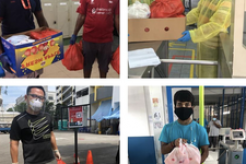 Singapore Devotees Deliver Much Needed Prasadam Meals to COVID-19 Affected Migrant Worker Dormitories