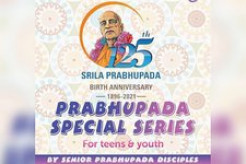 Senior Devotees Share Prabhupada Memories With Youth for 125th Anniversary Zoom Series