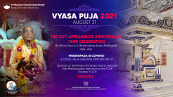 TOVP 125th Appearance Anniversary Celebration of Srila Prabhupada, 1896 – 2021
