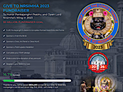 GIVE TO NRSIMHA 2023 FUNDRAISER