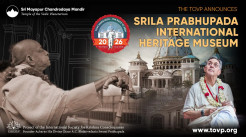 Ambarisa Das Launches Srila Prabhupada International Heritage Museum Project in the TOVP