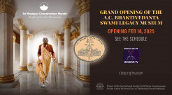 TOVP Announces Grand Opening Schedule for Srila Prabhupada’s Legacy Museum