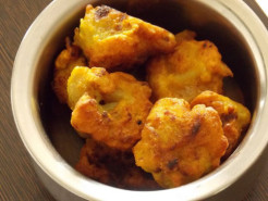 Warning: cooking, offering and distributing these special pakoras…