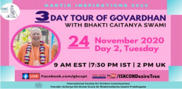 Day 1-Govardhan Parikrama with Bhakti Caitanya Swami