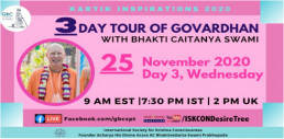 Day 3-Govardhan Parikrama with Bhakti Caitanya Swami