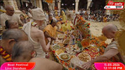 Boat Festival || 11-03-2026 – Iskcon Vrindavan
